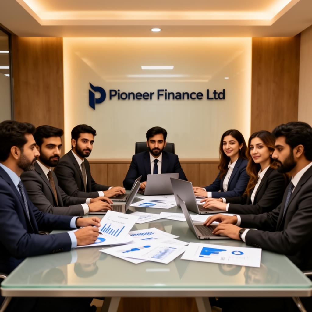 Pioneer Finance Ltd team meeting